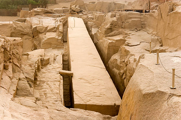 The unfinished Obelisk in Aswan